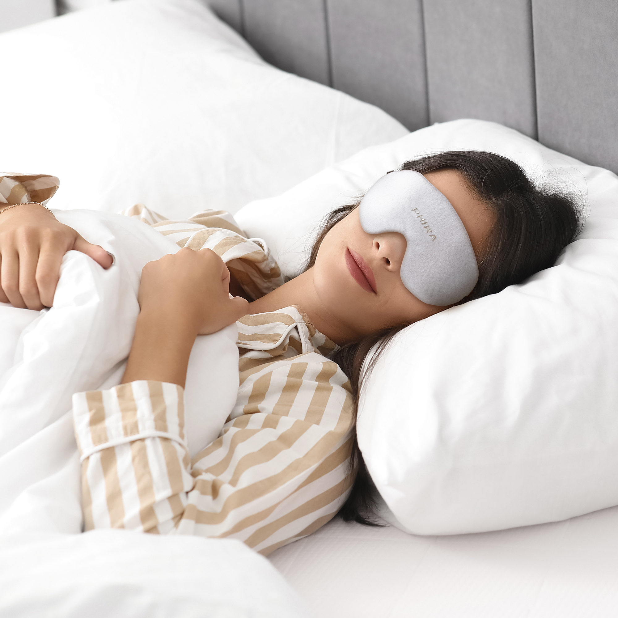 PHIRA Schlafmaske - WHITE – Bild 2